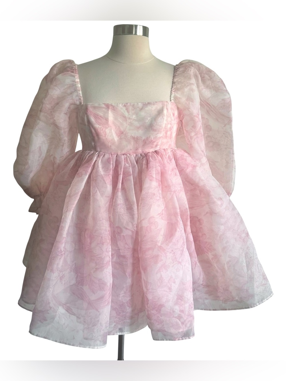 Selkie Puff Organza Dress Size Small